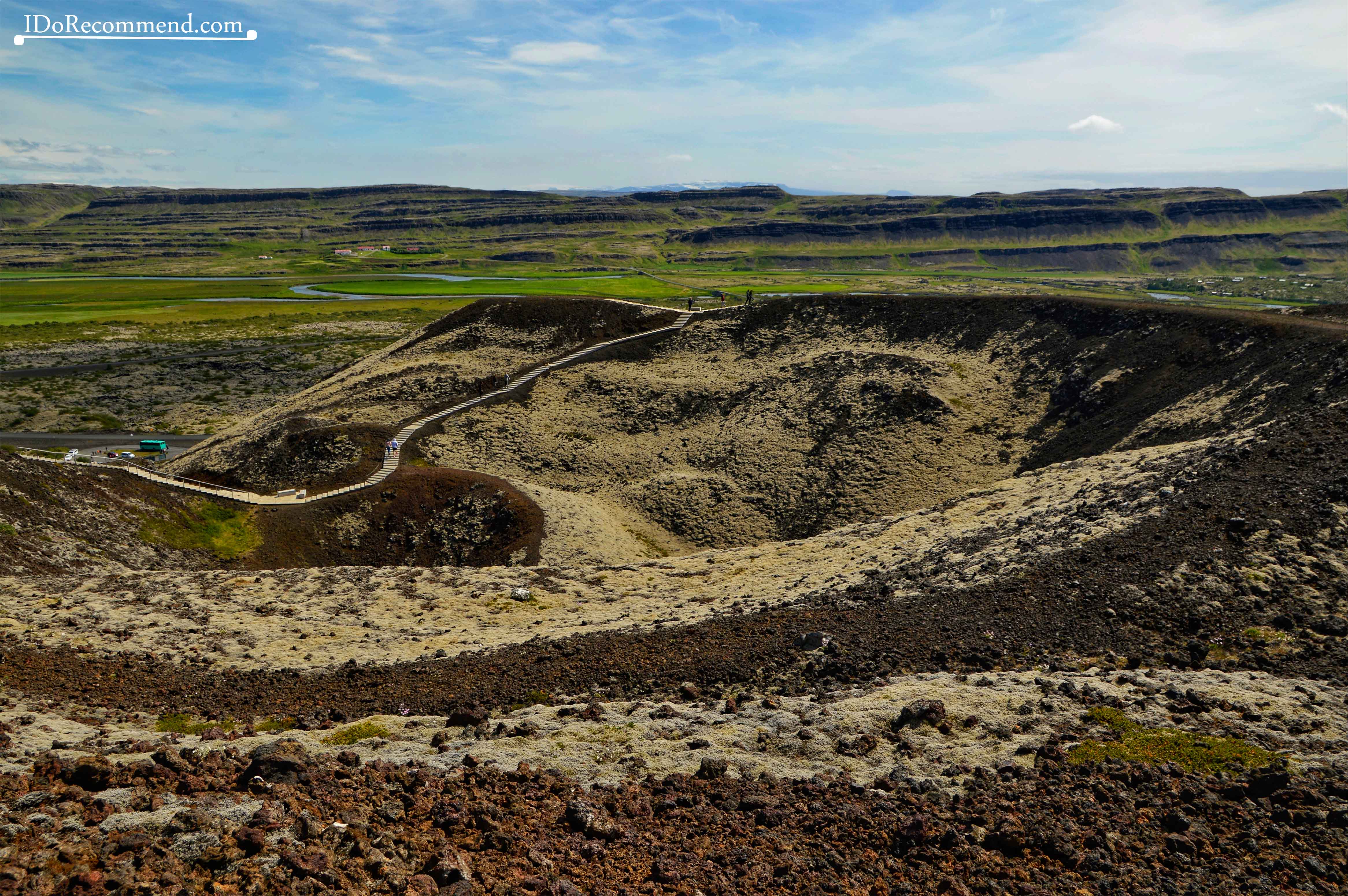 Grabrok volcanic crater