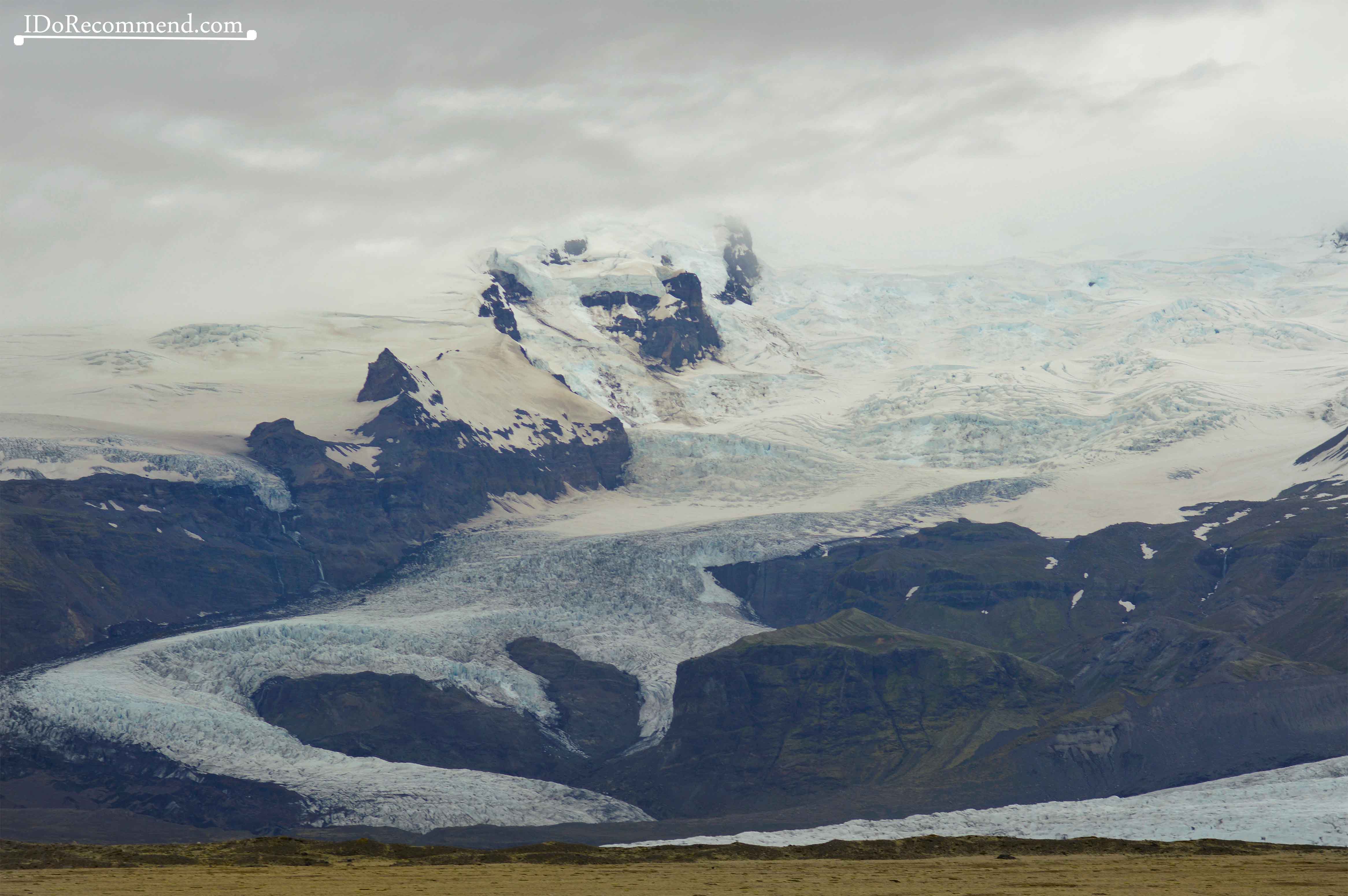 Vatnajökull glacier tongue of ice