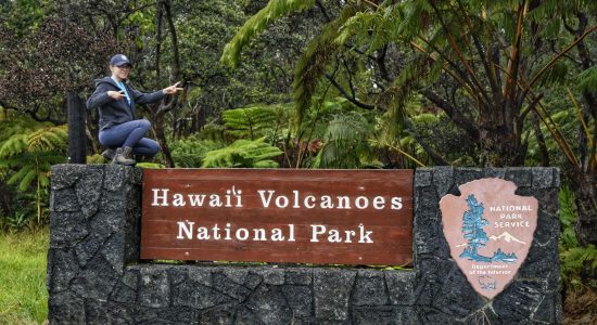 Hawaii Volcanoes National Park în imagini