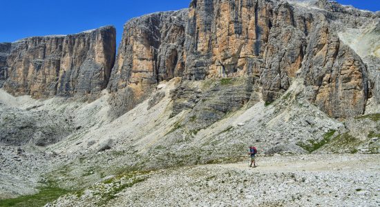 Via ferrata Vallon – Piz Boè (Dolomites)