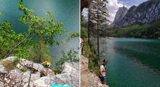 Via ferrata Laserer alpin (Gosau)