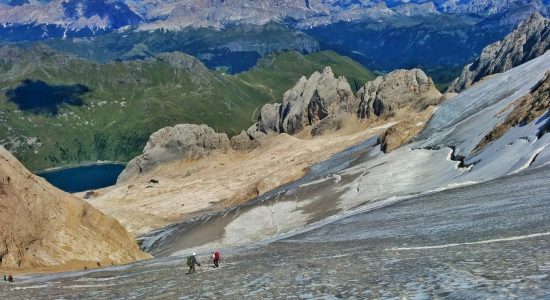 Via ferrata Marmolada – Punta Penia (Dolomites)